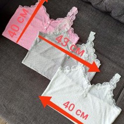 Кружевной crop top - фото 7