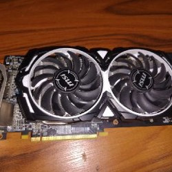 Видеокарта Rx580 8GB MSI Armor OC - фото 2
