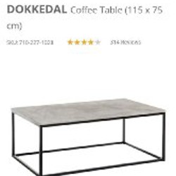 Кофейный столик Jysk DOKKEDAL - фото 4