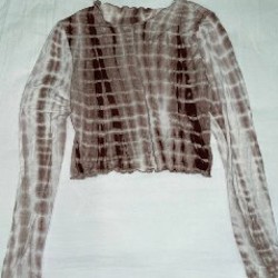 Коричневый топ Shein - фото 3
