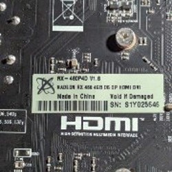 Видеокарта RX 460 4GB XFX - фото 3