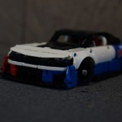 LEGO Technic NASCAR Chevrolet Camaro ZL1 Race car - фото 5