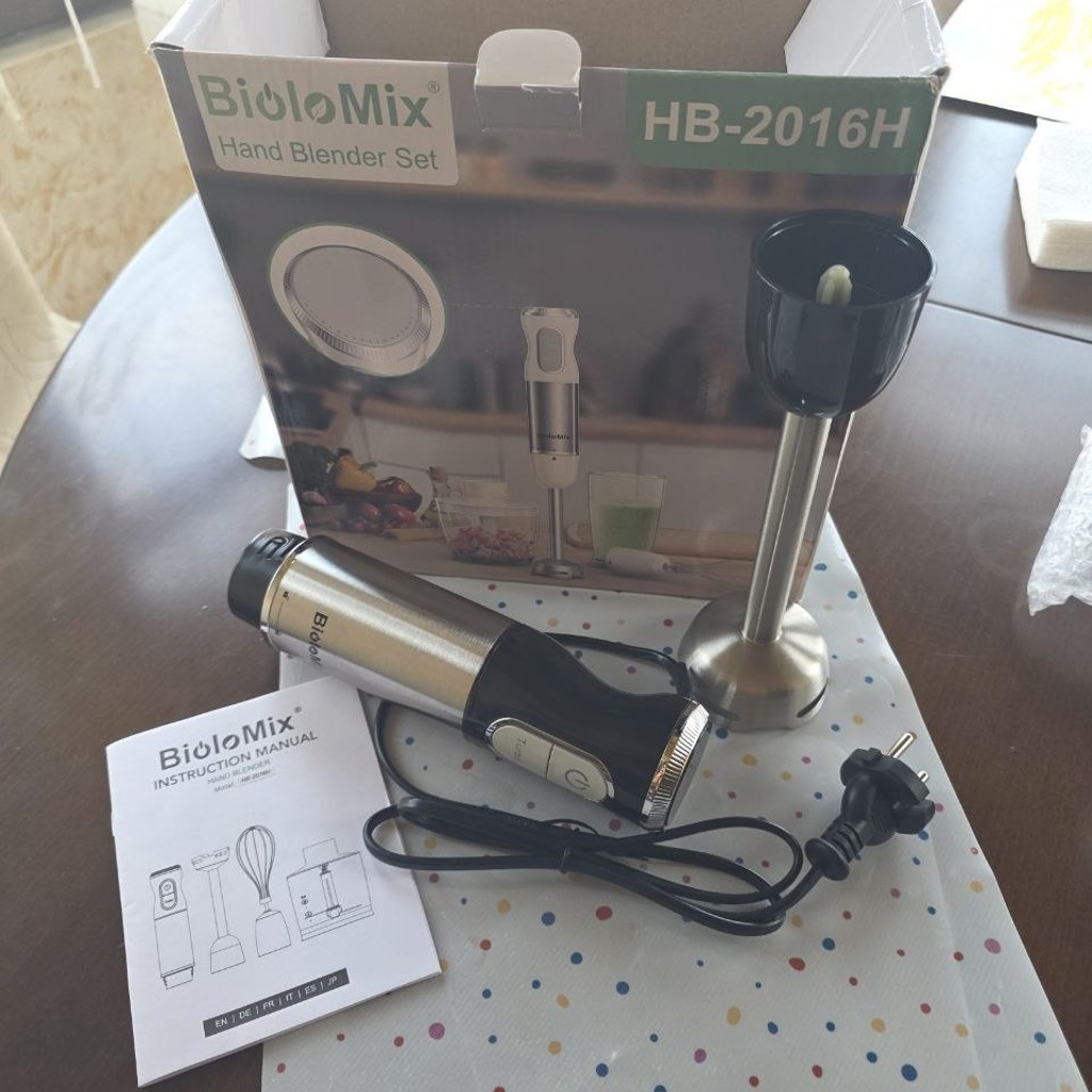 Ручной погружной блендер Biolomix HB-3016