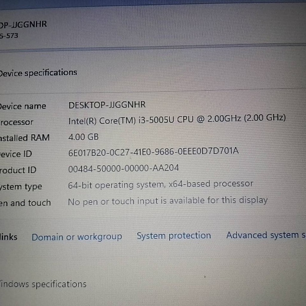 Ноутбук Acer Aspire E5-573