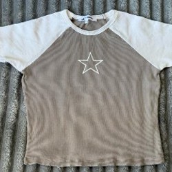 Женская футболка Zara в полоску - фото 2