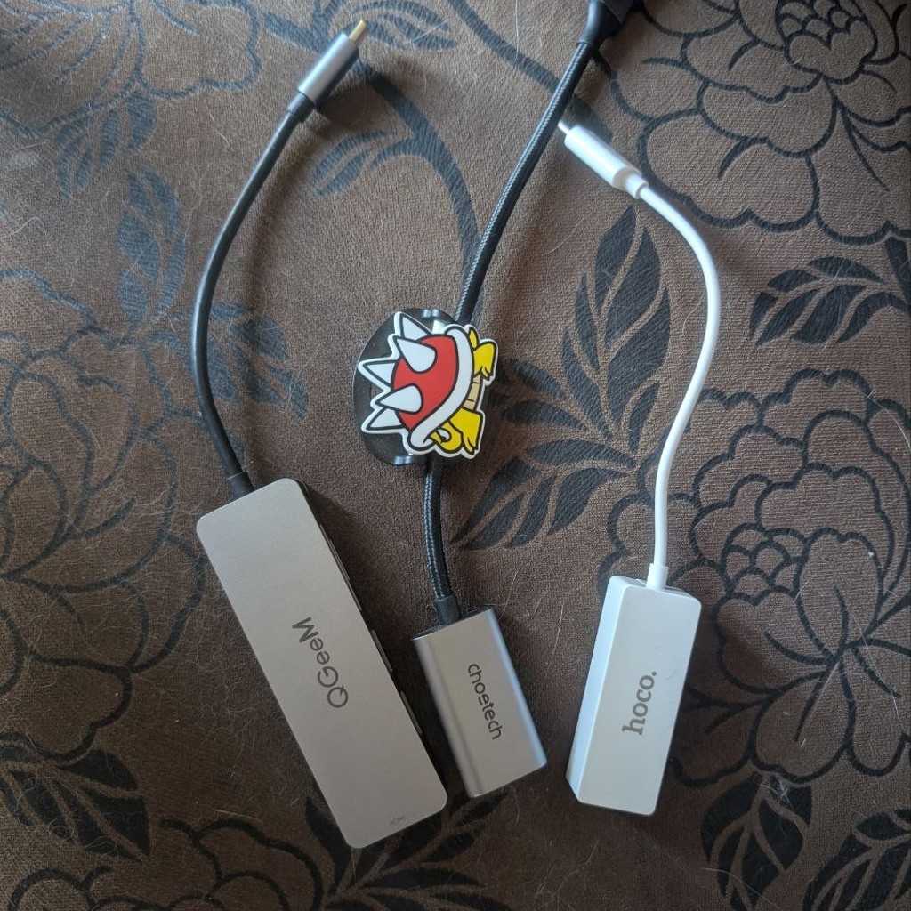 Переходник Ethernet RG45 - USB C