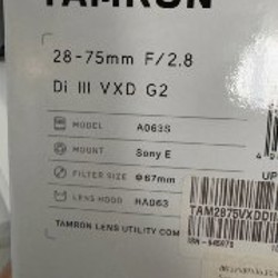 Объектив TAMRON 28-75mm F/2.8 Di III VXD G2 - фото 2