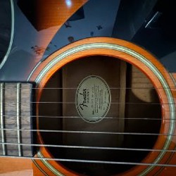Акустико-классическая гитара Fender - фото 4