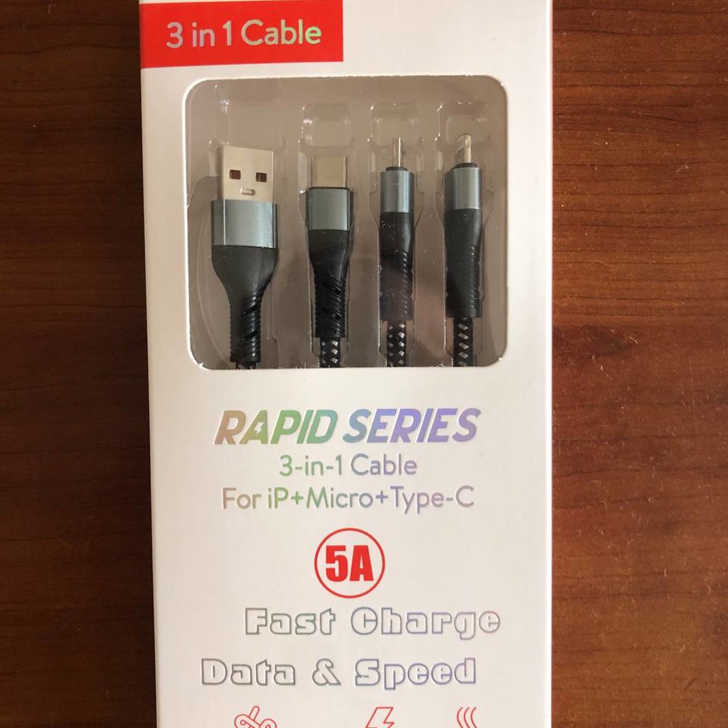 Зарядный кабель Baseus Rapid Series