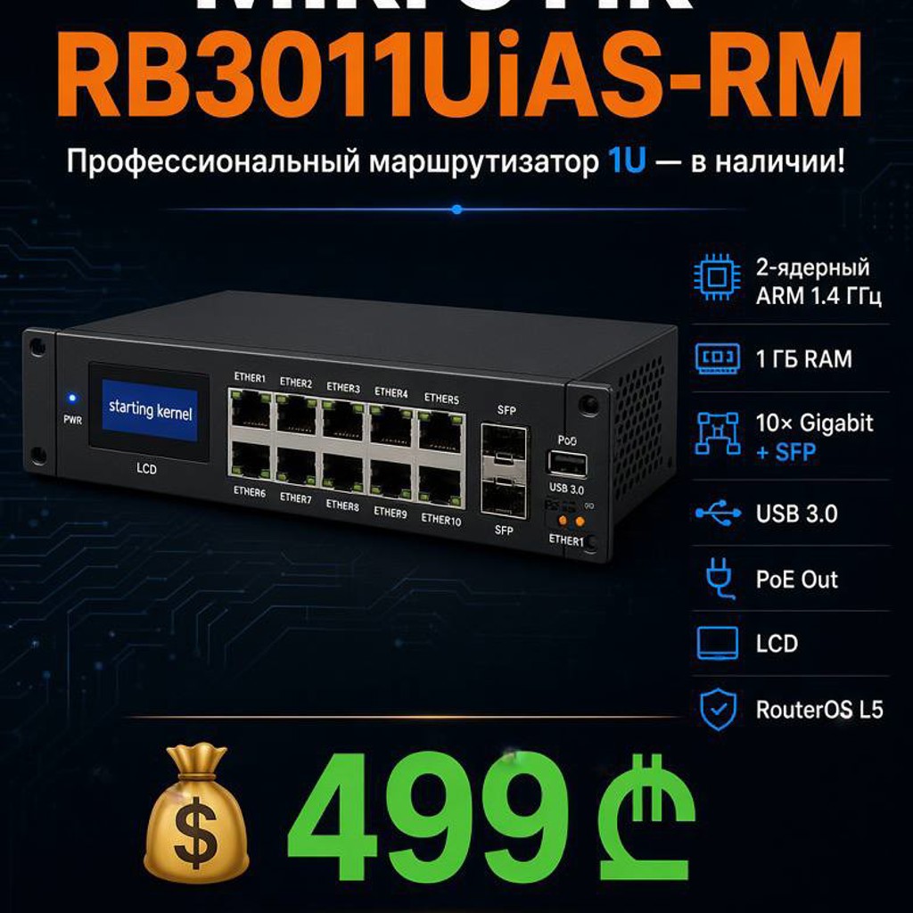 MikroTik RB3011UiAS-RM