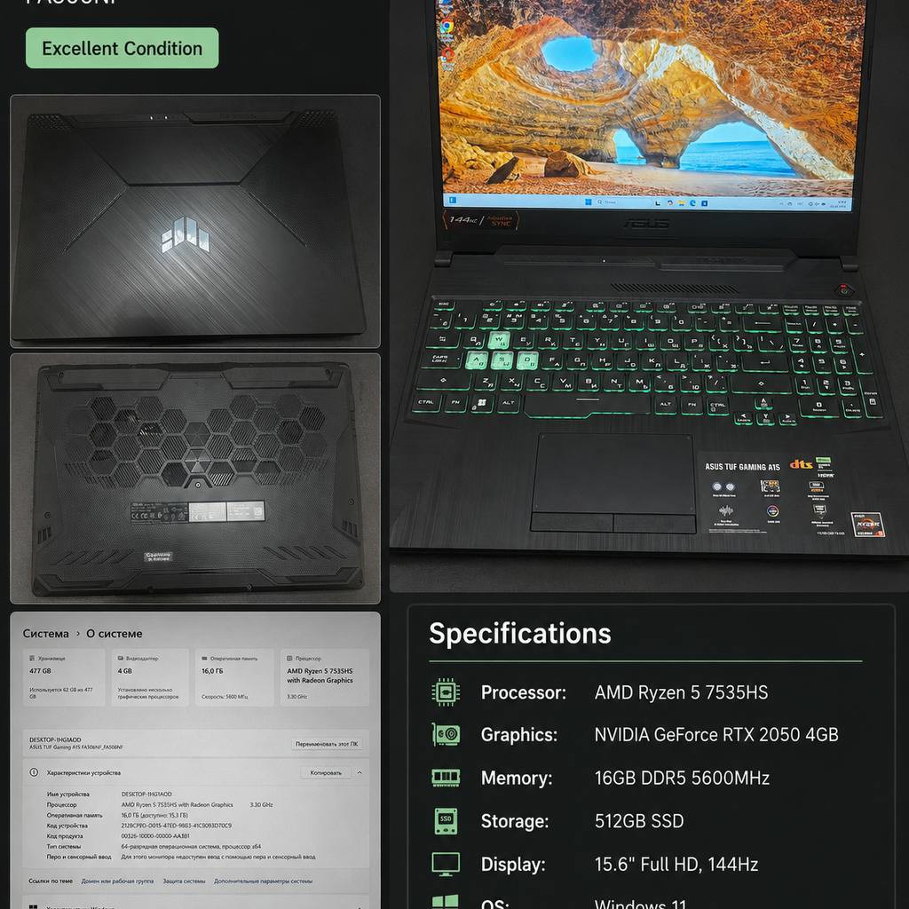 ASUS TUF Gaming A15 FA506NF