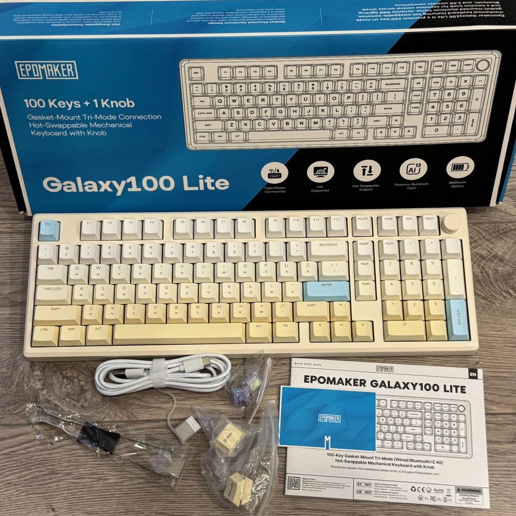 Клавиатура EPOMAKER Galaxy100 Lite