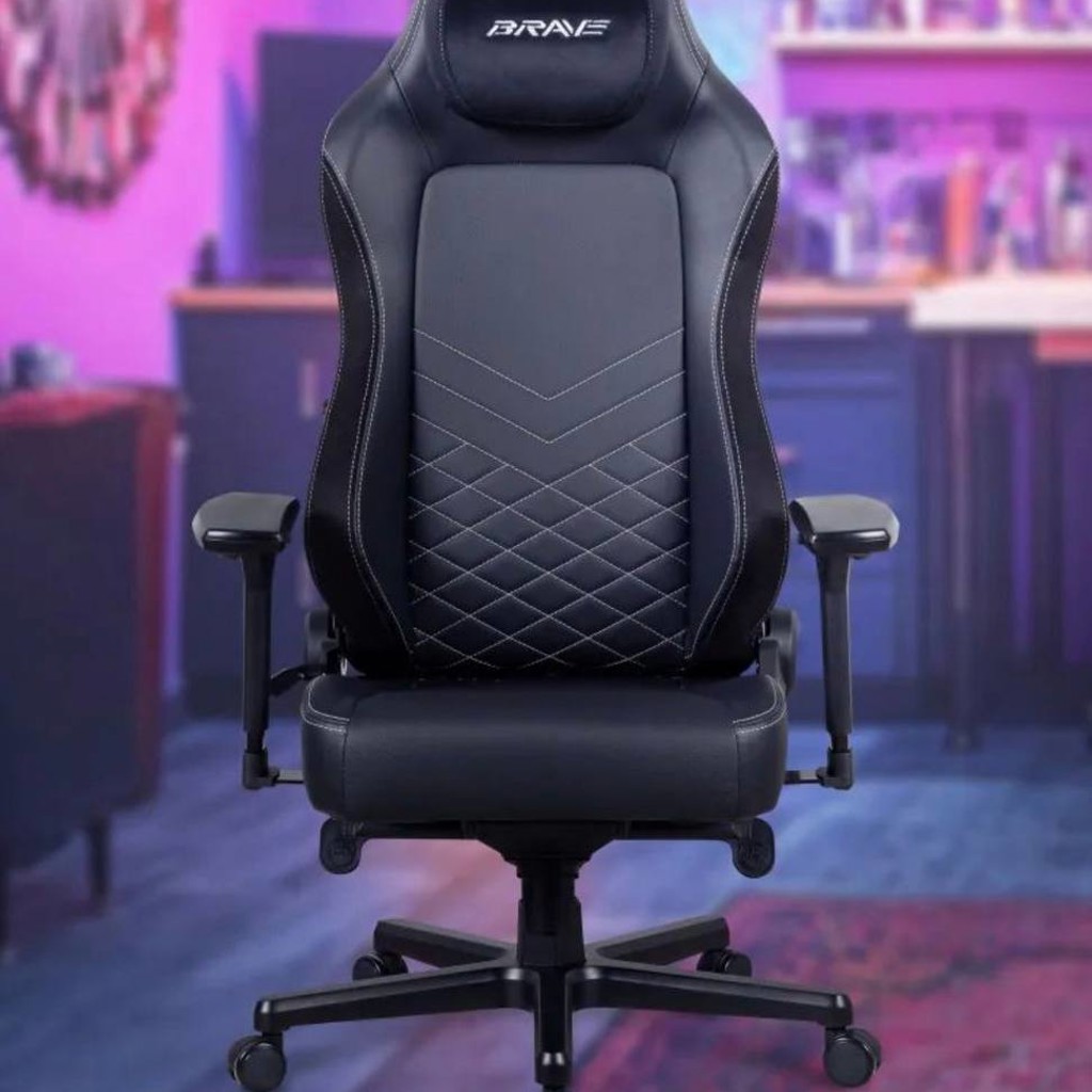 Компьютерное игровое функциональное кресло BRAVE AF-8 Walker Black