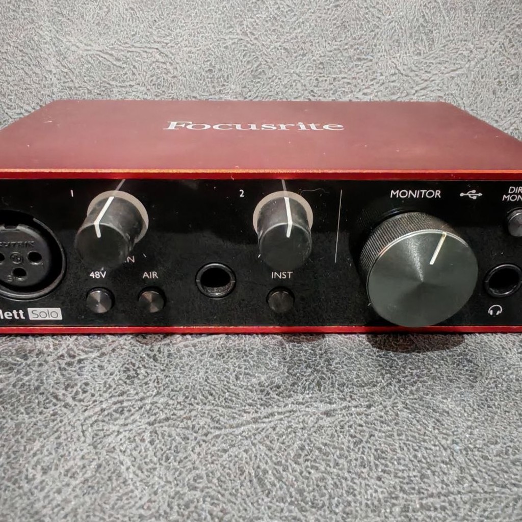 Звуковая карта Focustite Scarlett Solo 3rd