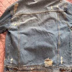 Удлиненная джинсовка Zara - фото 5