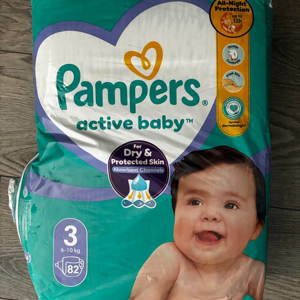 Pampers active baby 3