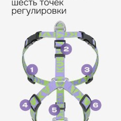Анатомическая шлейка KUSAKA - фото 3