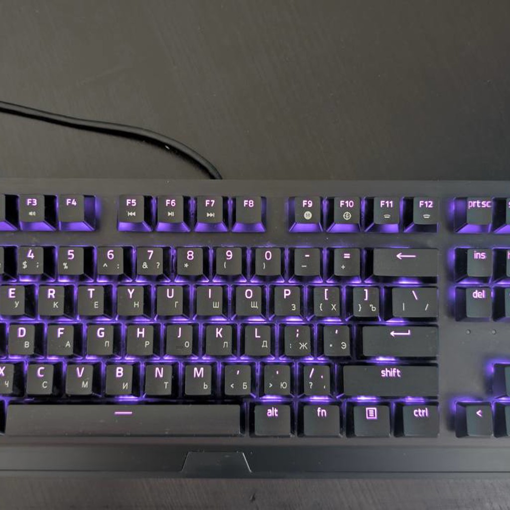 Клавиатура BLACKWIDOWV3 TENKEYLESS