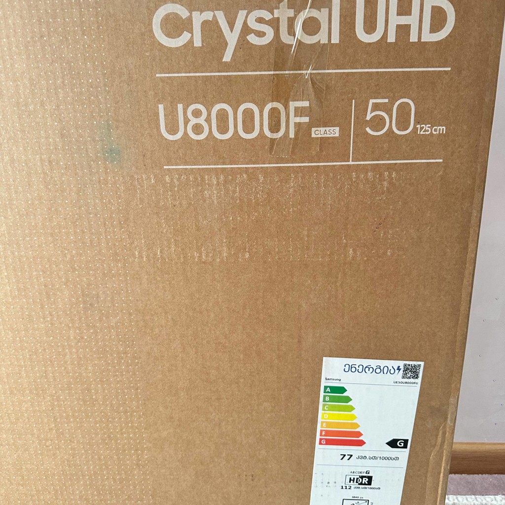 Телевизор Samsung UE50DU8000F