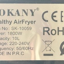 Аэрогриль Sokany SK-10059 - фото 7
