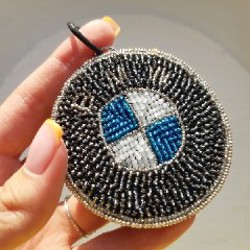 Брелок на зеркало BMW - фото 5