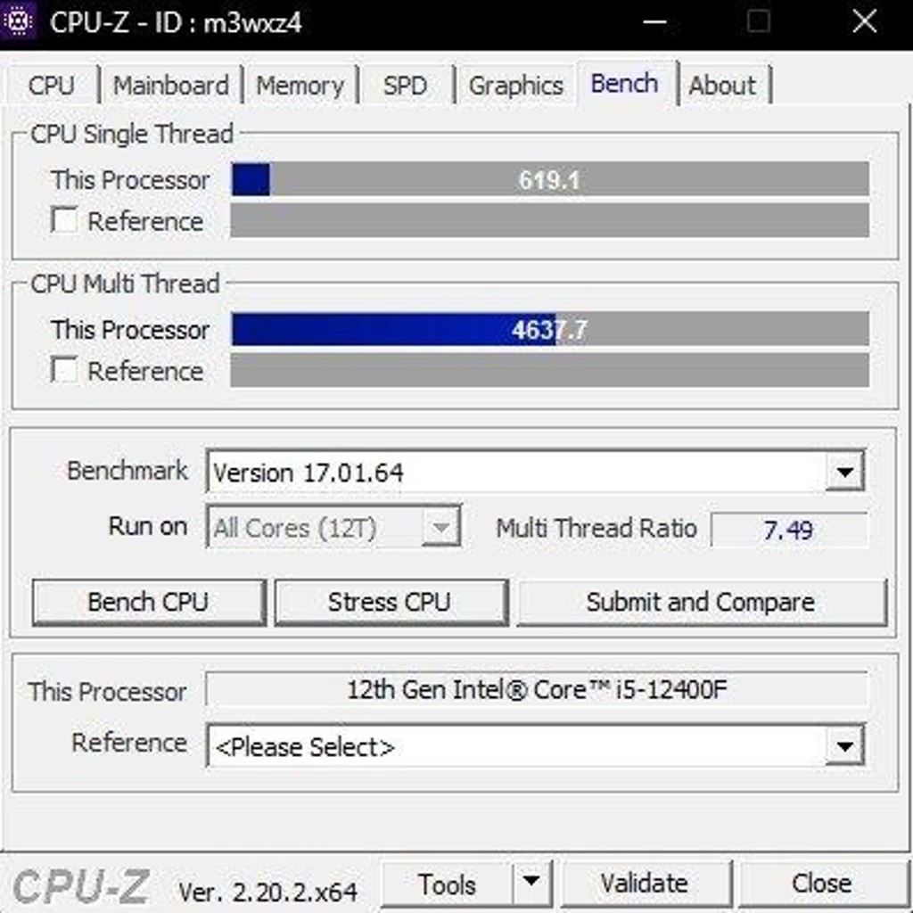 I5 12400F + ASUS PRIME Z690 + SATA SSD 240 GB
