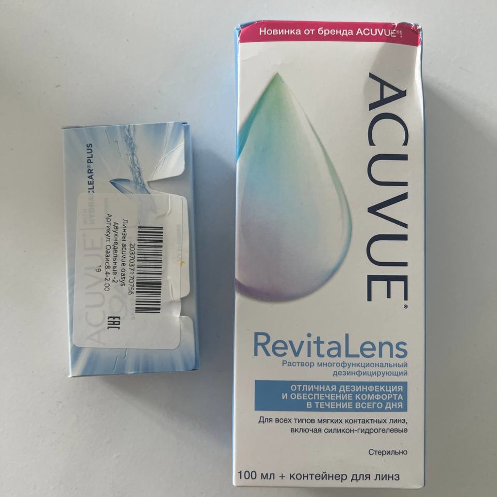 ACUVUE Oasis контактные линзы