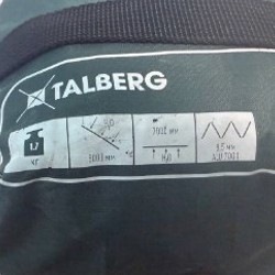 Палатка одноместная Talberg Burton 1 alu - фото 3
