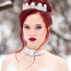 Колье 'Белые Листья' - фото 5