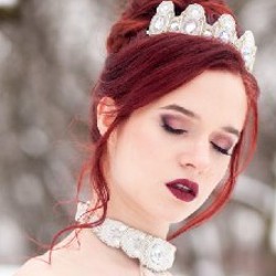 Колье 'Белые Листья' - фото 6