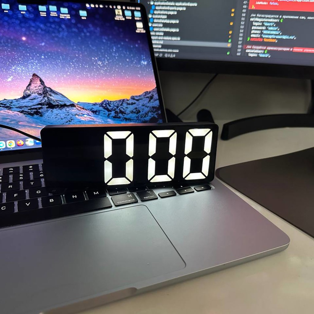 Электронные LED-часы