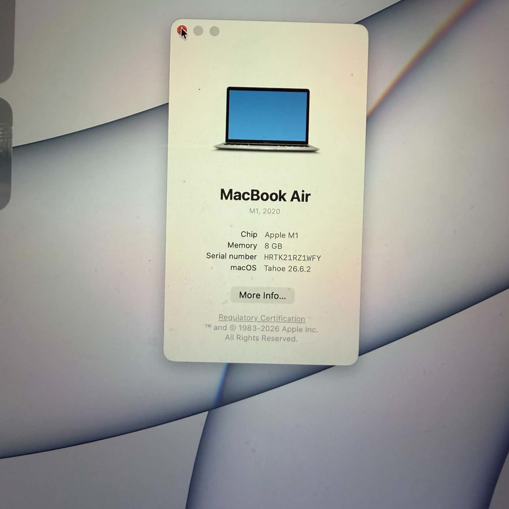 MacBook Air M1 2020