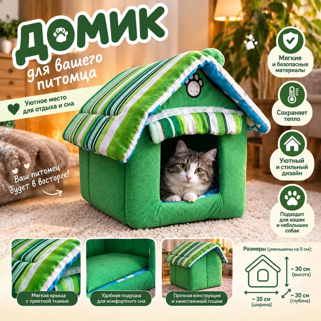Лежанка для питомца