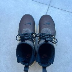Кроссовки Nike Air Presto Mid Utility Dark Brown - фото 3