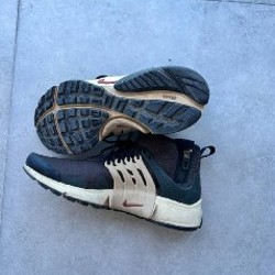 Кроссовки Nike Air Presto Mid Utility Dark Brown - фото 2