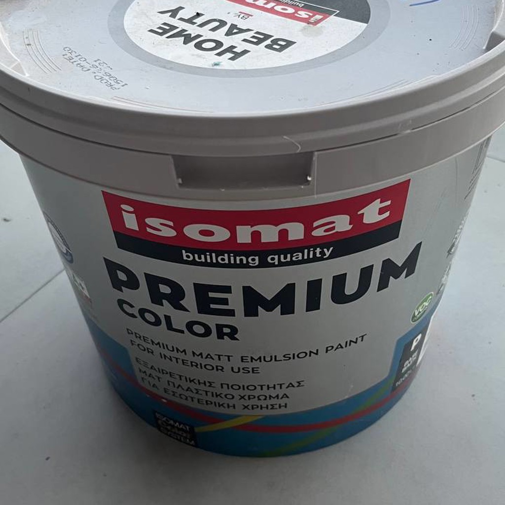 Латексная моющаяся краска Isomat