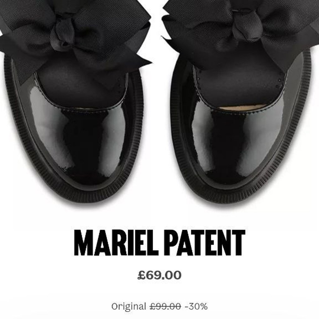 Туфли Dr.Martens Mariel Patent