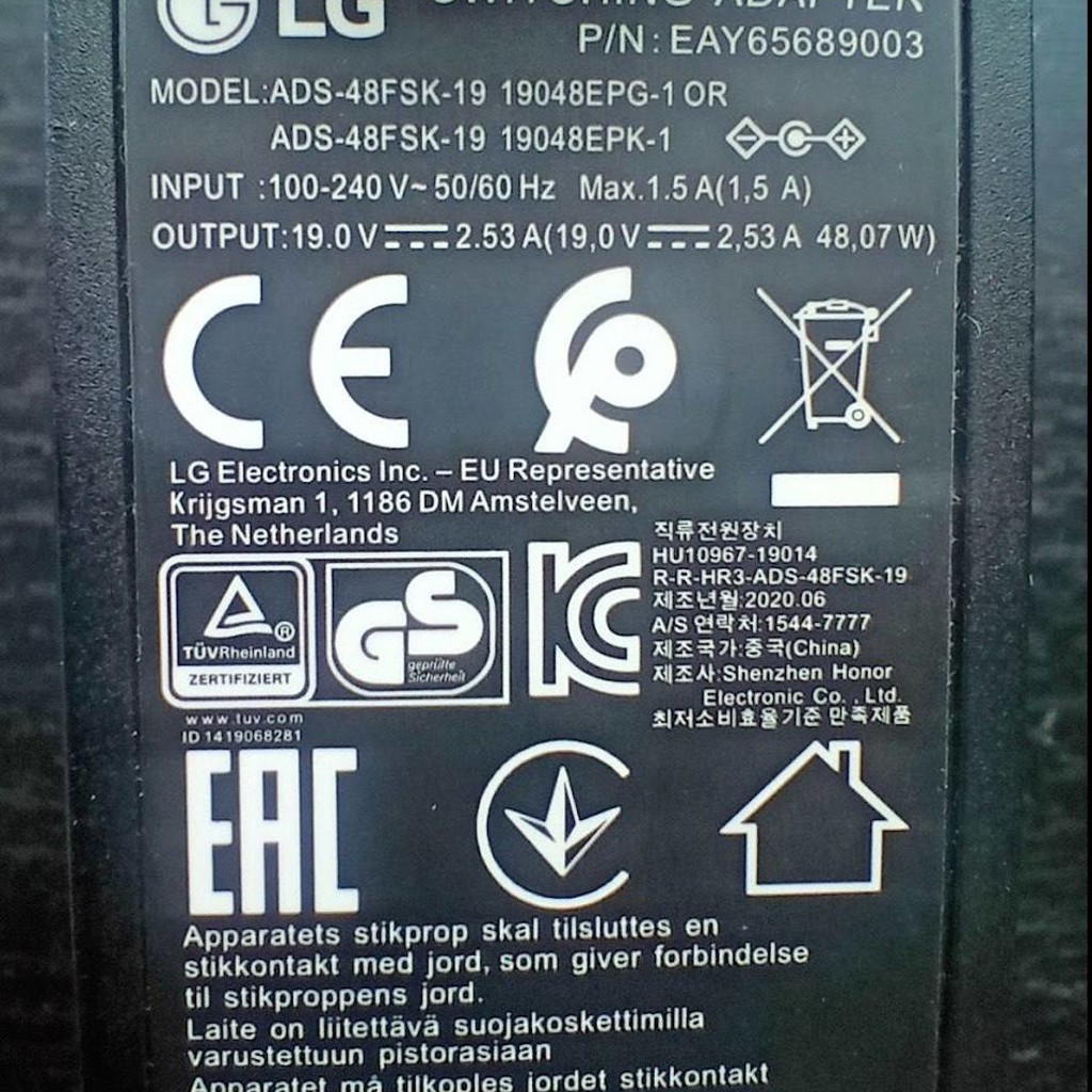 Монитор LG 34WL50S-B