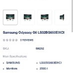 Монитор Samsung Odyssey G6 - фото 2