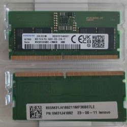 Ноутбучная память Samsung DDR5 2x8gb - фото 3