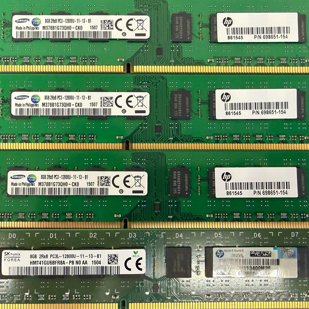 ОЗУ 32GB DDR3 1600MHz