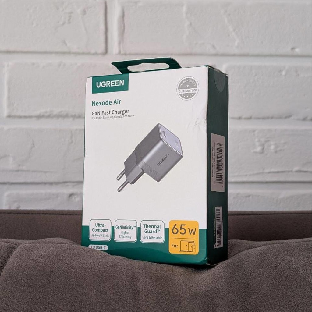 Блок питания UGREEN GaN 65W