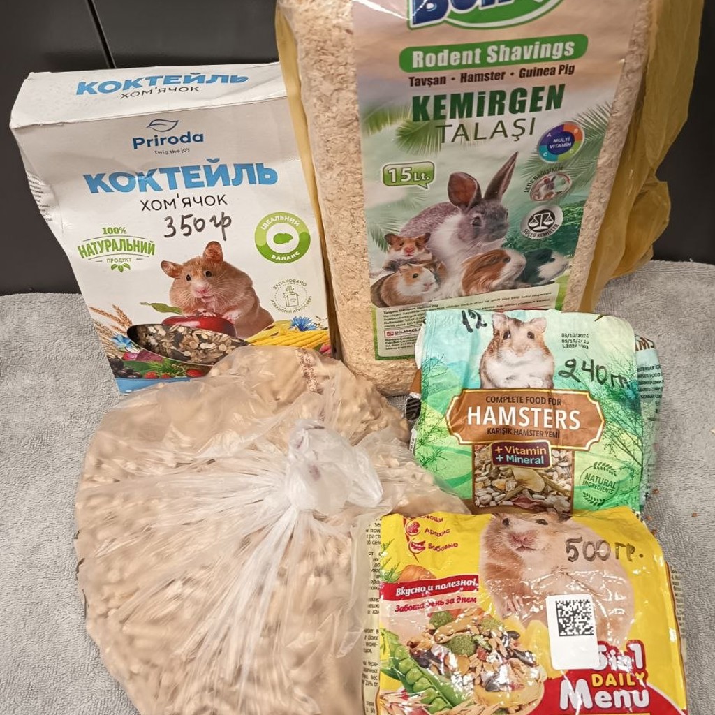 Корма для хомяка