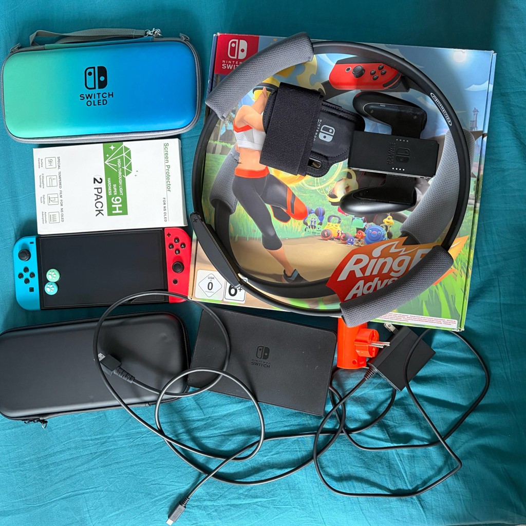 Nintendo OLED + Ring Fit