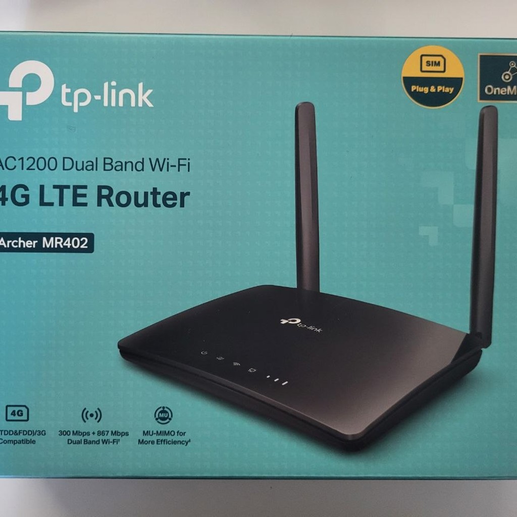 4G LTE Wi-Fi роутер TP-Link Archer MR402