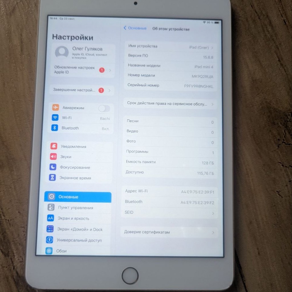 IPad mini 4