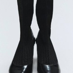Ботильоны Zara ankle sock boots - фото 3