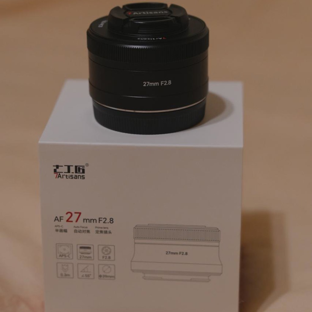 Объектив 7Artisans AF 27mm f2.8 E Mount
