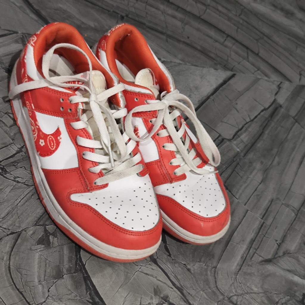 Кроссовки Nike Dunk Low Orange Paisley