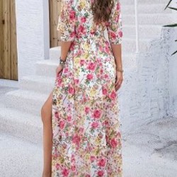 Длинное легкое платье - фото 4